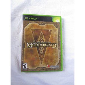 Morrowind The Elder Scrolls III 3 game with disc, case & manual XBox Rated Teen